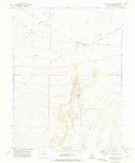 Boyd Station Utah Historical topographic map, 1:24000 scale, 7.5 X 7.5 Minute, Year 1972