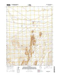 Boyd Station Utah Current topographic map, 1:24000 scale, 7.5 X 7.5 Minute, Year 2014
