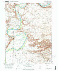 Brennan Basin Utah Historical topographic map, 1:24000 scale, 7.5 X 7.5 Minute, Year 1964