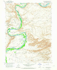 Brennan Basin Utah Historical topographic map, 1:24000 scale, 7.5 X 7.5 Minute, Year 1964
