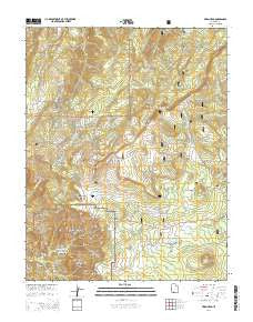 Brian Head Utah Current topographic map, 1:24000 scale, 7.5 X 7.5 Minute, Year 2014