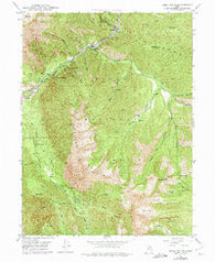 Bridal Veil Falls Utah Historical topographic map, 1:24000 scale, 7.5 X 7.5 Minute, Year 1948