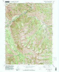 Bridal Veil Falls Utah Historical topographic map, 1:24000 scale, 7.5 X 7.5 Minute, Year 1993