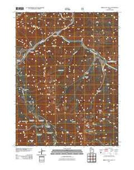 Bridal Veil Falls Utah Historical topographic map, 1:24000 scale, 7.5 X 7.5 Minute, Year 2011