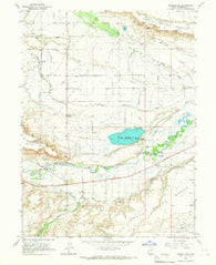 Bridgeland Utah Historical topographic map, 1:24000 scale, 7.5 X 7.5 Minute, Year 1964