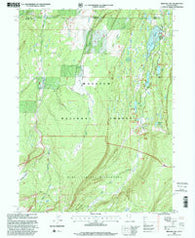 Bridger Lake Utah Historical topographic map, 1:24000 scale, 7.5 X 7.5 Minute, Year 1998
