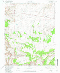 Bridger Point Utah Historical topographic map, 1:24000 scale, 7.5 X 7.5 Minute, Year 1981