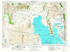 Brigham City Utah Historical topographic map, 1:250000 scale, 1 X 2 Degree, Year 1954