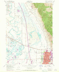 Brigham City Utah Historical topographic map, 1:24000 scale, 7.5 X 7.5 Minute, Year 1955