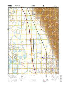 Brigham City Utah Current topographic map, 1:24000 scale, 7.5 X 7.5 Minute, Year 2014