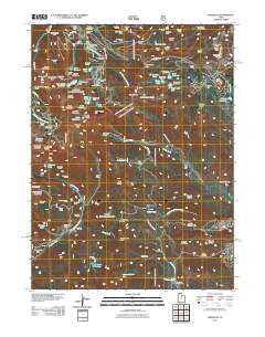 Brighton Utah Historical topographic map, 1:24000 scale, 7.5 X 7.5 Minute, Year 2011