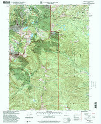 Brighton Utah Historical topographic map, 1:24000 scale, 7.5 X 7.5 Minute, Year 1998