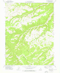 Bruin Point Utah Historical topographic map, 1:24000 scale, 7.5 X 7.5 Minute, Year 1972