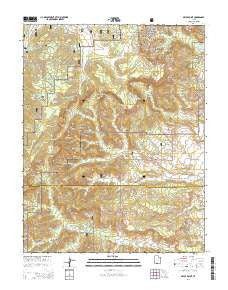 Bryce Point Utah Current topographic map, 1:24000 scale, 7.5 X 7.5 Minute, Year 2014