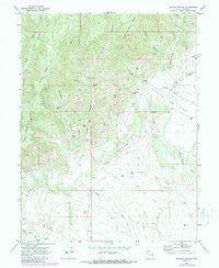 Bryson Canyon Utah Historical topographic map, 1:24000 scale, 7.5 X 7.5 Minute, Year 1970
