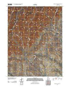 Bryson Canyon Utah Historical topographic map, 1:24000 scale, 7.5 X 7.5 Minute, Year 2011