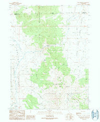 Buck Hollow Utah Historical topographic map, 1:24000 scale, 7.5 X 7.5 Minute, Year 1990