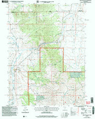 Buck Hollow Utah Historical topographic map, 1:24000 scale, 7.5 X 7.5 Minute, Year 2001