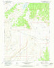Buckhorn Reservoir Utah Historical topographic map, 1:24000 scale, 7.5 X 7.5 Minute, Year 1969
