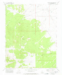 Buckhorn Spring Utah Historical topographic map, 1:24000 scale, 7.5 X 7.5 Minute, Year 1972