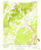 Buckskin Gulch Utah Historical topographic map, 1:62500 scale, 15 X 15 Minute, Year 1954