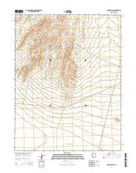 Buckskin Hills Utah Current topographic map, 1:24000 scale, 7.5 X 7.5 Minute, Year 2014