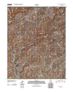 Bug Canyon Utah Historical topographic map, 1:24000 scale, 7.5 X 7.5 Minute, Year 2011