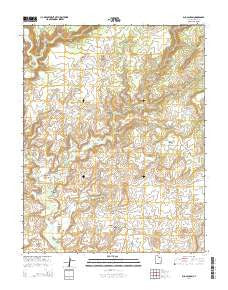 Bug Canyon Utah Current topographic map, 1:24000 scale, 7.5 X 7.5 Minute, Year 2014