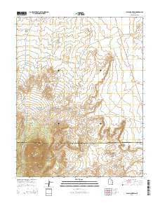 Bull Mountain Utah Current topographic map, 1:24000 scale, 7.5 X 7.5 Minute, Year 2014