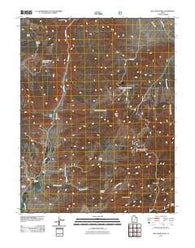 Bull Rush Peak Utah Historical topographic map, 1:24000 scale, 7.5 X 7.5 Minute, Year 2011