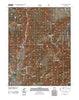 Bull Rush Peak Utah Historical topographic map, 1:24000 scale, 7.5 X 7.5 Minute, Year 2011