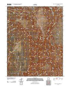 Bull Valley Gorge Utah Historical topographic map, 1:24000 scale, 7.5 X 7.5 Minute, Year 2010