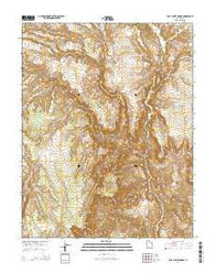 Bull Valley Gorge Utah Current topographic map, 1:24000 scale, 7.5 X 7.5 Minute, Year 2014