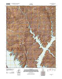 Bullfrog Utah Historical topographic map, 1:24000 scale, 7.5 X 7.5 Minute, Year 2011