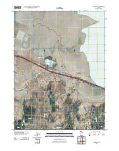 Burmester Utah Historical topographic map, 1:24000 scale, 7.5 X 7.5 Minute, Year 2011