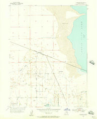 Burmester Utah Historical topographic map, 1:24000 scale, 7.5 X 7.5 Minute, Year 1955