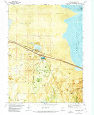 Burmester Utah Historical topographic map, 1:24000 scale, 7.5 X 7.5 Minute, Year 1972