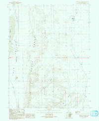 Burnout Canyon Utah Historical topographic map, 1:24000 scale, 7.5 X 7.5 Minute, Year 1991