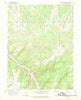 Burnt Timber Canyon Utah Historical topographic map, 1:24000 scale, 7.5 X 7.5 Minute, Year 1966