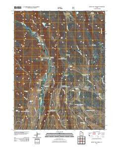Burnt Mill Spring Utah Historical topographic map, 1:24000 scale, 7.5 X 7.5 Minute, Year 2011