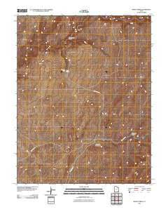 Burnt Spring Utah Historical topographic map, 1:24000 scale, 7.5 X 7.5 Minute, Year 2011