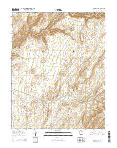 Burnt Spring Utah Current topographic map, 1:24000 scale, 7.5 X 7.5 Minute, Year 2014