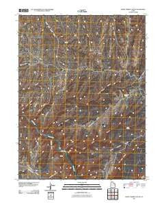 Burnt Timber Canyon Utah Historical topographic map, 1:24000 scale, 7.5 X 7.5 Minute, Year 2011