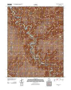 Burr Point Utah Historical topographic map, 1:24000 scale, 7.5 X 7.5 Minute, Year 2010