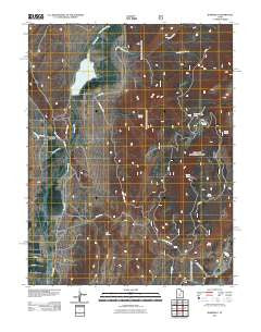 Burrville Utah Historical topographic map, 1:24000 scale, 7.5 X 7.5 Minute, Year 2011