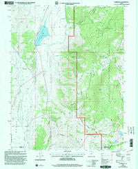 Burrville Utah Historical topographic map, 1:24000 scale, 7.5 X 7.5 Minute, Year 2001