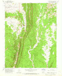Butler Valley Utah Historical topographic map, 1:24000 scale, 7.5 X 7.5 Minute, Year 1964