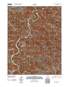 Butler Canyon Utah Historical topographic map, 1:24000 scale, 7.5 X 7.5 Minute, Year 2011