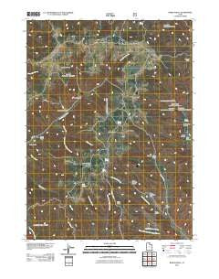 Bybee Knoll Utah Historical topographic map, 1:24000 scale, 7.5 X 7.5 Minute, Year 2011