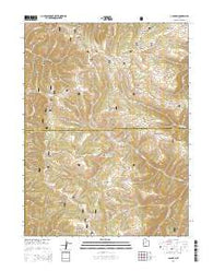C Canyon Utah Current topographic map, 1:24000 scale, 7.5 X 7.5 Minute, Year 2014